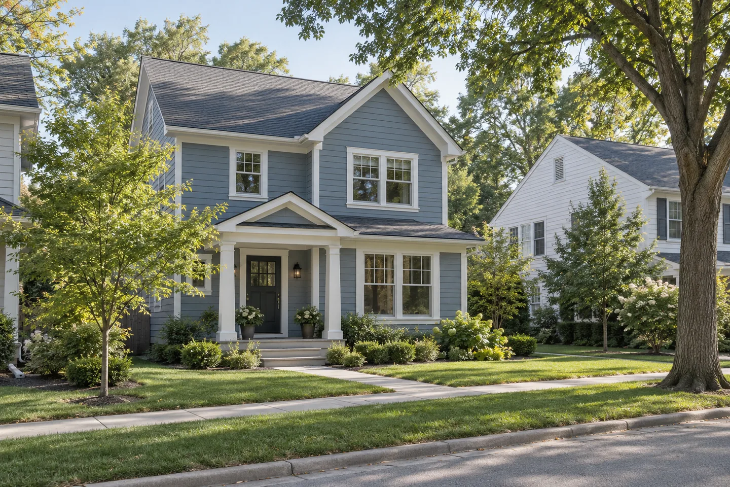 Generated illustration of an imagined residential setting for the Hinsdale resource